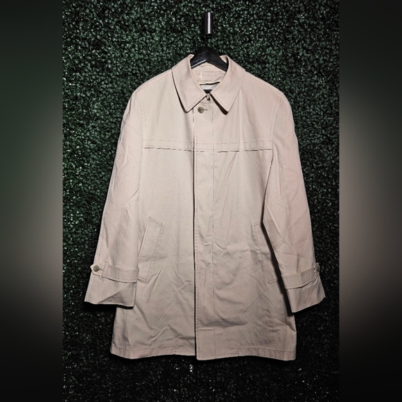 London Fog Men's Classic Tan Trench Coat